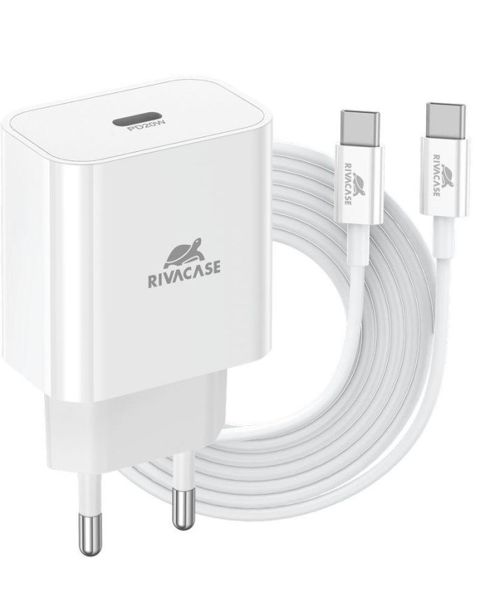 MOBILE CHARGER WALL/WHITE PS4101 WD4 RIVACASE