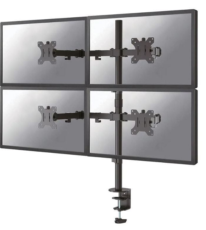 MONITOR ACC DESK MOUNT 13-32″/FPMA-D550D4BLACK NEOMOUNTS