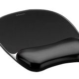 MOUSE PAD CRYSTAL GEL/BLACK 9112101 FELLOWES