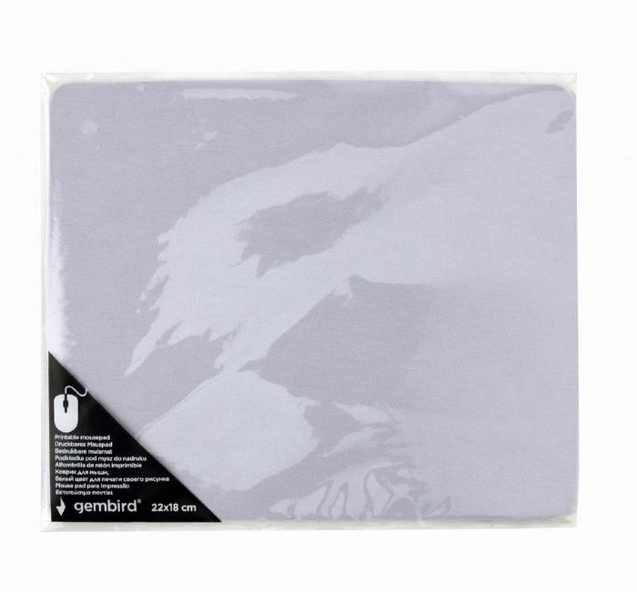 MOUSE PAD PRINTABLE SMALL/WHITE MP-PRINT-S GEMBIRD