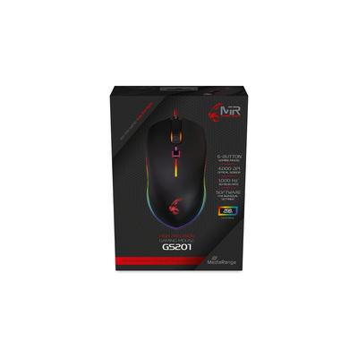 MOUSE USB OPTICAL BLACK/MRGS201 MEDIARANGE