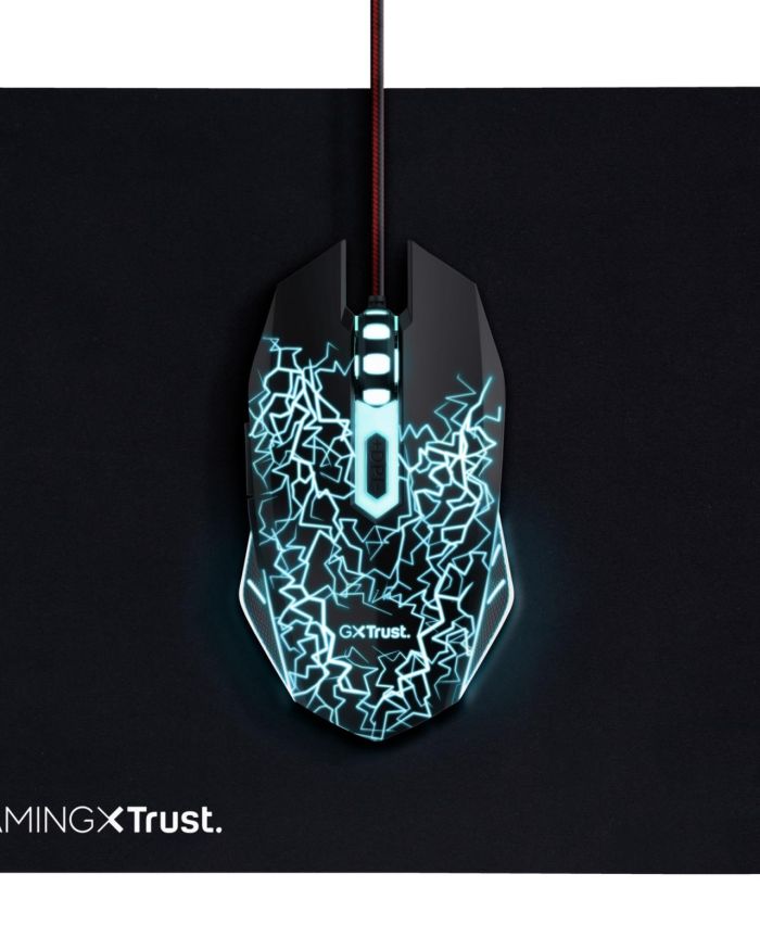MOUSE USB OPTICAL GAMING/+MOUSE PAD 24752 TRUST
