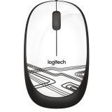 MOUSE USB OPTICAL M105/WHITE 910-002944 LOGITECH
