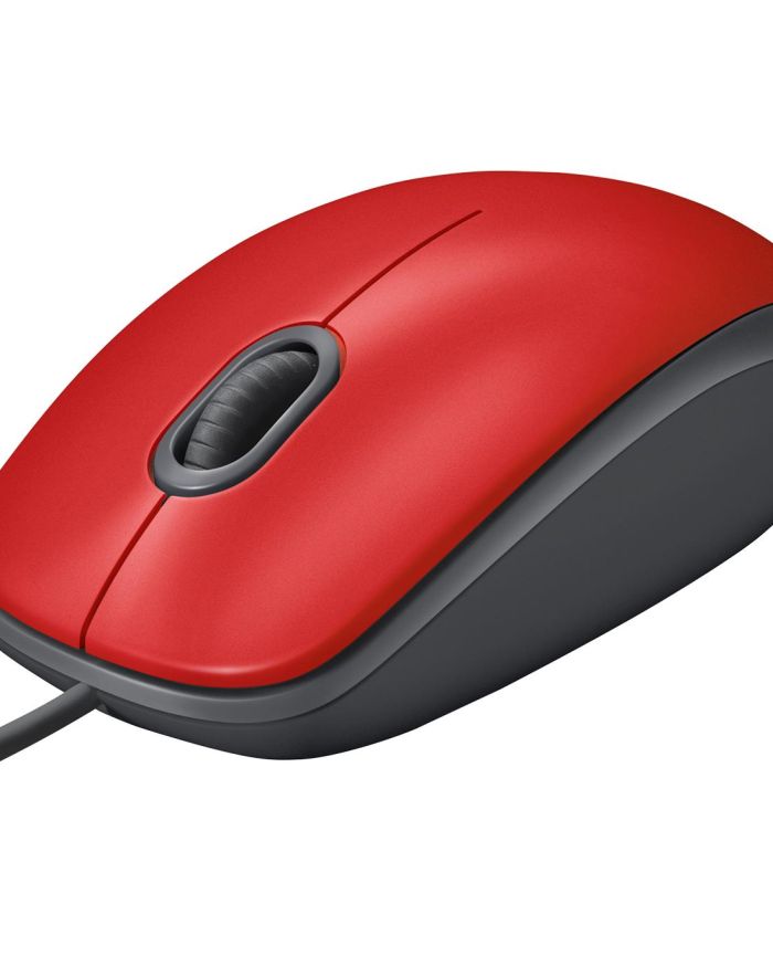 MOUSE USB OPTICAL M110 SILENT/RED 910-005489 LOGITECH