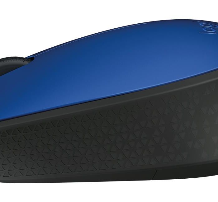 MOUSE USB OPTICAL WRL M171/BLUE 910-004640 LOGITECH
