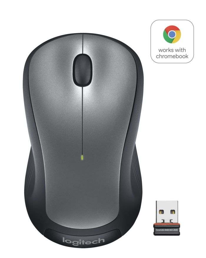 MOUSE USB OPTICAL WRL M310/SILVER 910-003986 LOGITECH