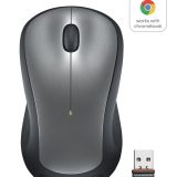 MOUSE USB OPTICAL WRL M310/SILVER 910-003986 LOGITECH
