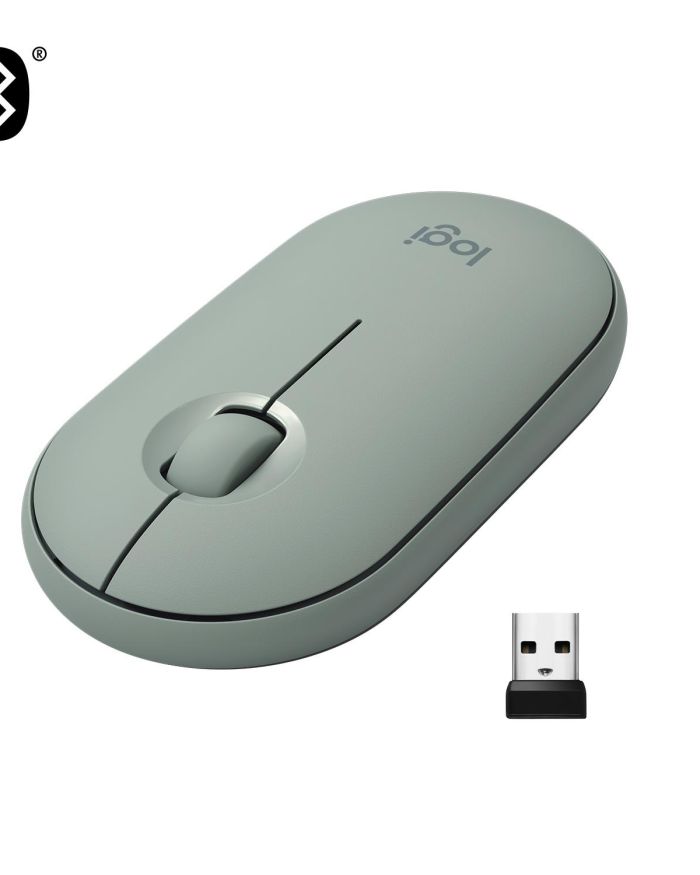MOUSE USB OPTICAL WRL M350/EUCALYPTUS 910-005720 LOGITECH