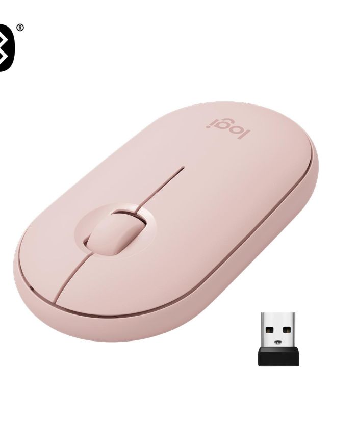 MOUSE USB OPTICAL WRL M350/ROSE 910-005717 LOGITECH
