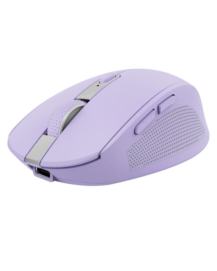 MOUSE USB OPTICAL WRL OZAA/PURPLE 25384 TRUST
