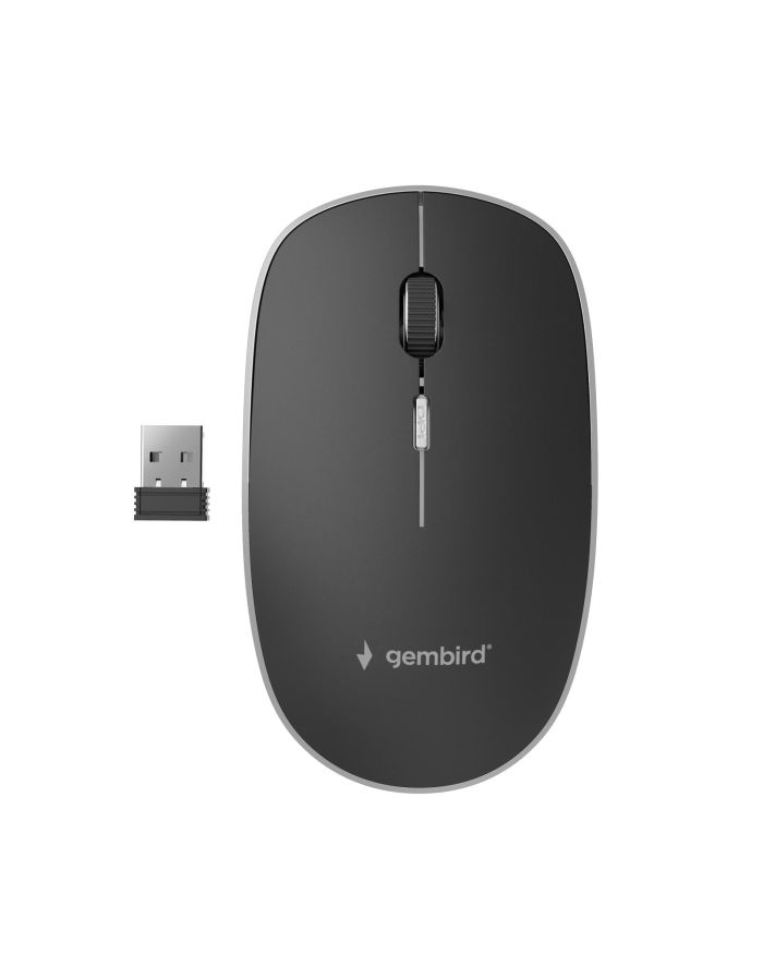 MOUSE USB OPTICAL WRL/BLACK MUSW-4B-01 GEMBIRD