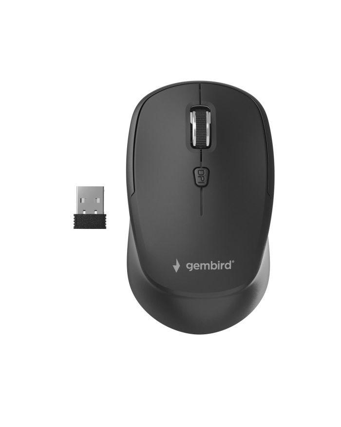 MOUSE USB OPTICAL WRL/BLACK MUSW-4B-05 GEMBIRD