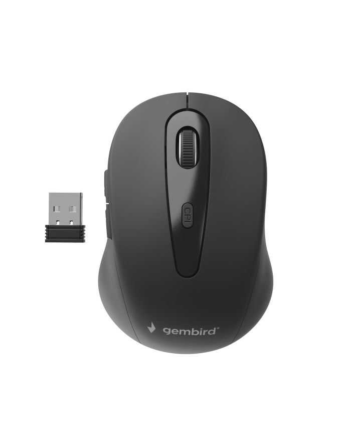 MOUSE USB OPTICAL WRL/BLACK MUSW-6B-01 GEMBIRD