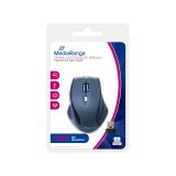 MOUSE USB OPTICAL WRL/BLACK/GREY MROS203 MEDIARANGE