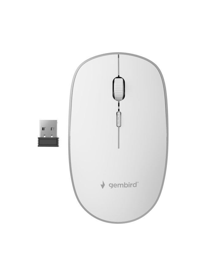 MOUSE USB OPTICAL WRL/WHITE MUSW-4B-01-W GEMBIRD
