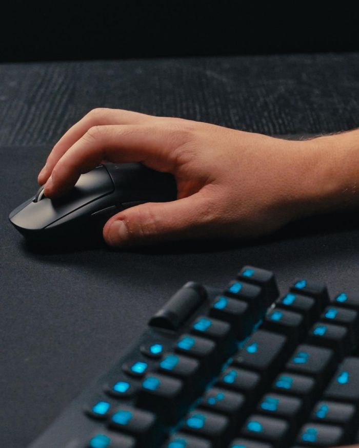 MOUSE USB PRO X SUPERLIGHT 2/BLACK 910-006630 LOGITECH