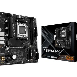 Mainboard|ASROCK|AMD A620A|SAM5|Micro-ATX|Memory DDR5|Memory slots 2|A620AM-X