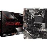 Mainboard|ASROCK|AMD B450|SAM4|Micro-ATX|Memory DDR4|Memory slots 2|1xPCI-Express 2.0 1x|1xPCI-Express 3.0 16x|1xM.2|1x15pin D-sub|1xDVI-D|1xHDMI|2xUSB 2.0|4xUSB 3.1|1xPS/2|1xRJ45|3xAudio port|B450M-HDVR4.0