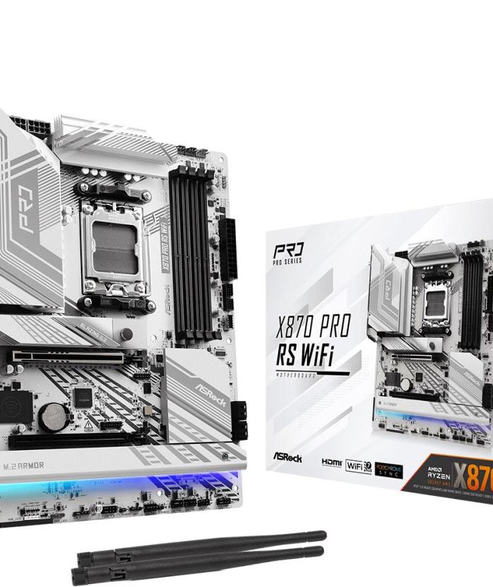 Mainboard|ASROCK|AMD X870|SAM5|ATX|Memory DDR5|Memory slots 4|1xPCI-Express 4.0 16x|1xPCI-Express 5.0 16x|4xM.2|1xHDMI|6xUSB 2.0|4xUSB 3.2|2xUSB-C|1xOptical S/PDIF|1xRJ45|2xAudio port|X870PRORSWIFI
