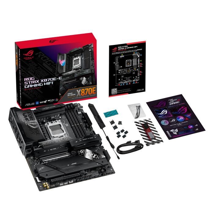 Mainboard|ASUS|AMD X870E|SAM5|ATX|Memory DDR5|Memory slots 4|1xPCI-Express 4.0 16x|1xPCI-Express 5.0 16x|5xM.2|1xHDMI|9xUSB 3.2|2xUSB-C|2xUSB4|1xOptical S/PDIF|STRIXX870E-EGAMINGWIFI