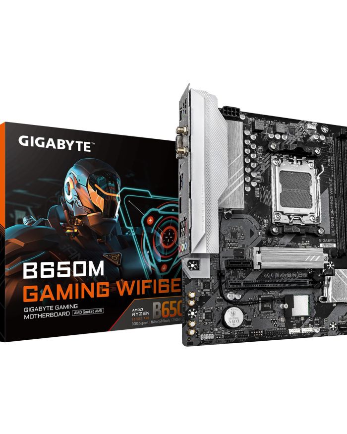 Mainboard|GIGABYTE|AMD B650|SAM5|Micro-ATX|Memory DDR5|B650MGAMINGWIFI6E1.4