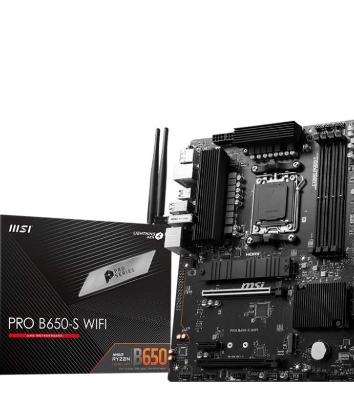 Mainboard|MSI|AMD B650|SAM5|ATX|Memory DDR5|Memory slots 4|1xPCI-Express 1x|2xPCI-Express 16x|2xM.2|1xHDMI|1xDisplayPort|7xUSB 3.2|1xUSB-C|1xRJ45|6xAudio port|PROB650-SWIFI