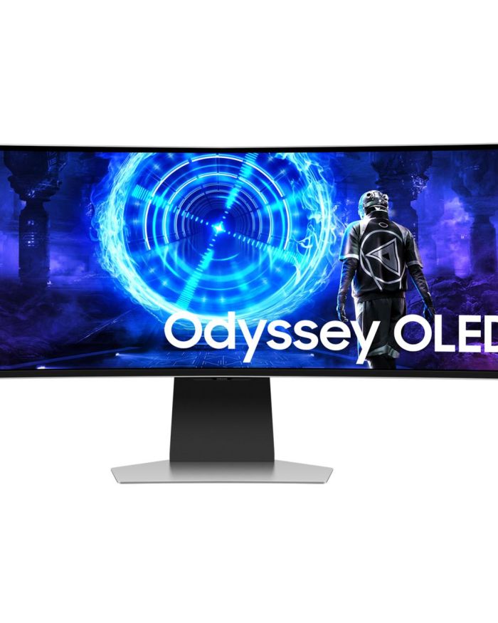 Monitor|SAMSUNG|49″|Gaming/Curved|5120×1440|32:9|0.03 ms|Speakers|Height adjustable|Tilt|Colour Silver|LS49DG950SUXEN