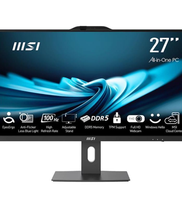 Monoblock PC|MSI|PRO|AP272P 14M|Business|All in One|CPU Core i5|i5-14400|2500 MHz|Screen 27″|RAM 16GB|DDR4|3200 MHz|SSD 500GB|Graphics card Intel UHD Graphics|Integrated|Colour Black|PROAP272P14M-881XEU