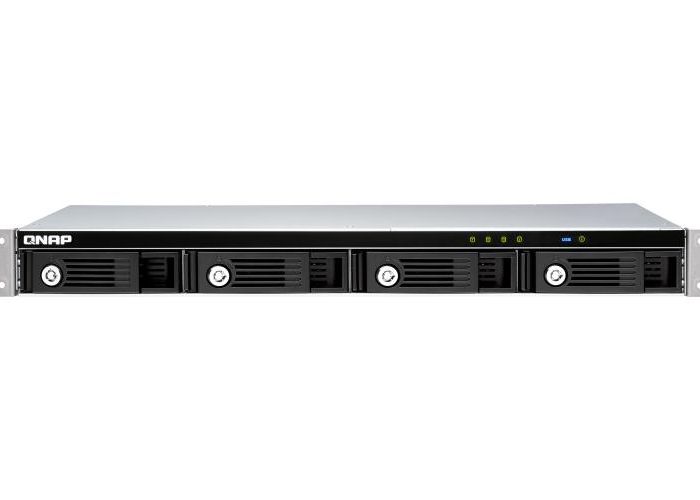 NAS STORAGE RACKST 4BAY 1U/USB3 TR-004U QNAP