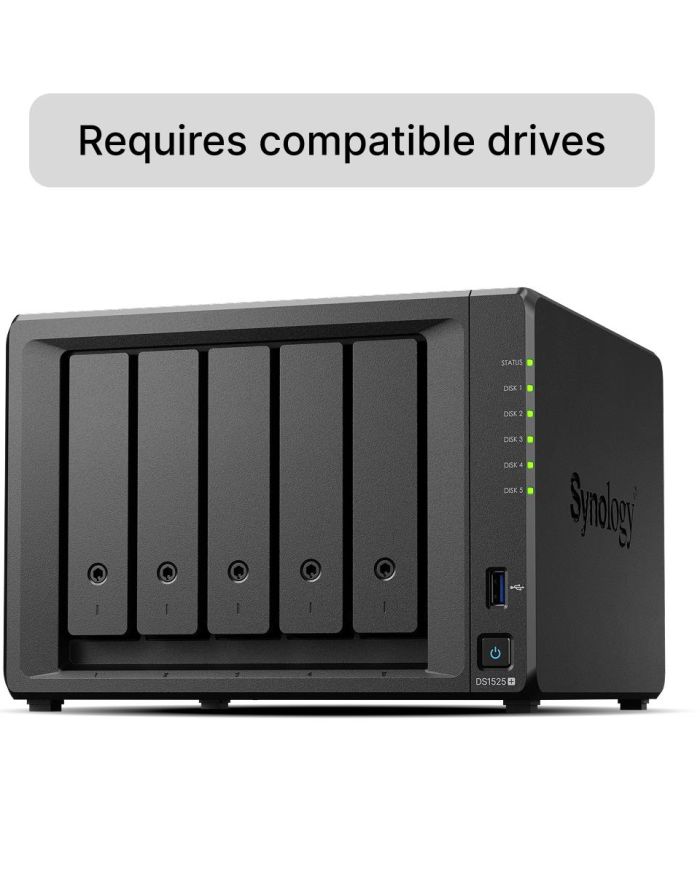 NAS STORAGE TOWER 5BAY 2XM.2/NO HDD USB3 DS1525+ SYNOLOGY
