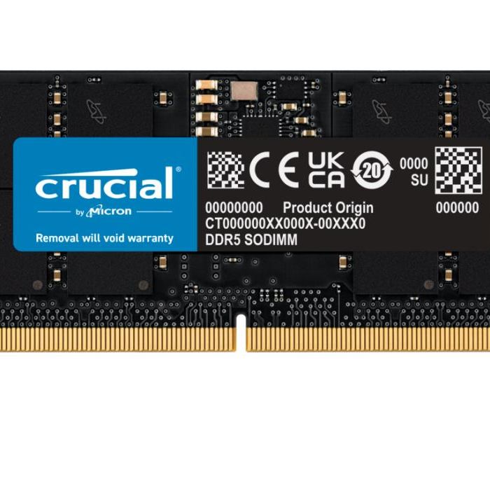 NB MEMORY 16GB DDR5-4800 SO/CT16G48C40S5 CRUCIAL