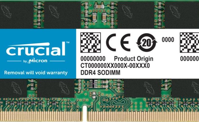 NB MEMORY 16GB PC25600 DDR4/SO CT16G4SFRA32A CRUCIAL