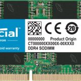 NB MEMORY 8GB PC25600 DDR4/SO CT8G4SFRA32A CRUCIAL