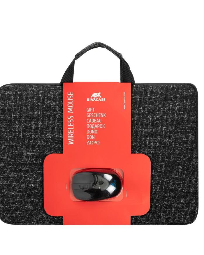 NB SLEEVE ANVIK 15.6″ + MOUSE/7916 BLACK RIVACASE