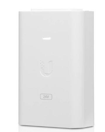 NET POE ADAPTER GBE/WHITE POE-24-24W-G-WH UBIQUITI