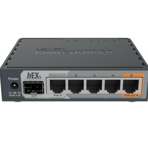 NET ROUTER 10/100/1000M 5PORT/HEX S RB760IGS MIKROTIK