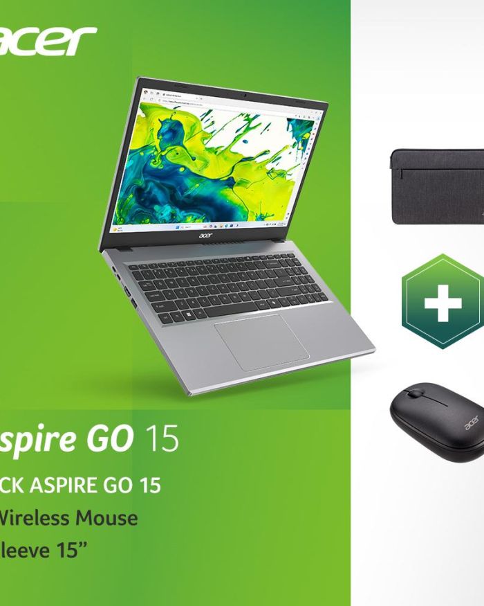 Notebook|ACER|Aspire|Go 15|AG15-42P-R0QU|CPU Ryzen 5|5625U|2300 MHz|15.6″|1920×1080|RAM 16GB|SSD 512GB|AMD Radeon Graphics|Integrated|ENG/RUS|Windows 11 Home|Pure Silver|1.78 kg|NX.J7WEL.002