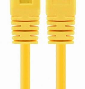PATCH CABLE CAT5E UTP 0.25M/YELLOW PP12-0.25M/Y GEMBIRD