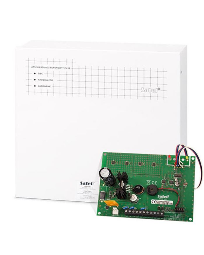 POWER SUPPLY BACKUP 12VDC 3A/APS-30 SATEL