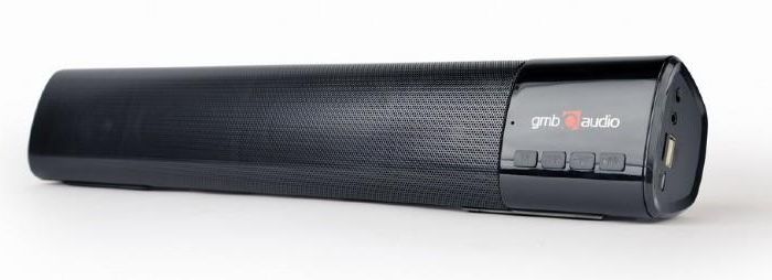 Portable Speaker|GEMBIRD|Portable|Bluetooth|Black|SPK-BT-BAR400-01
