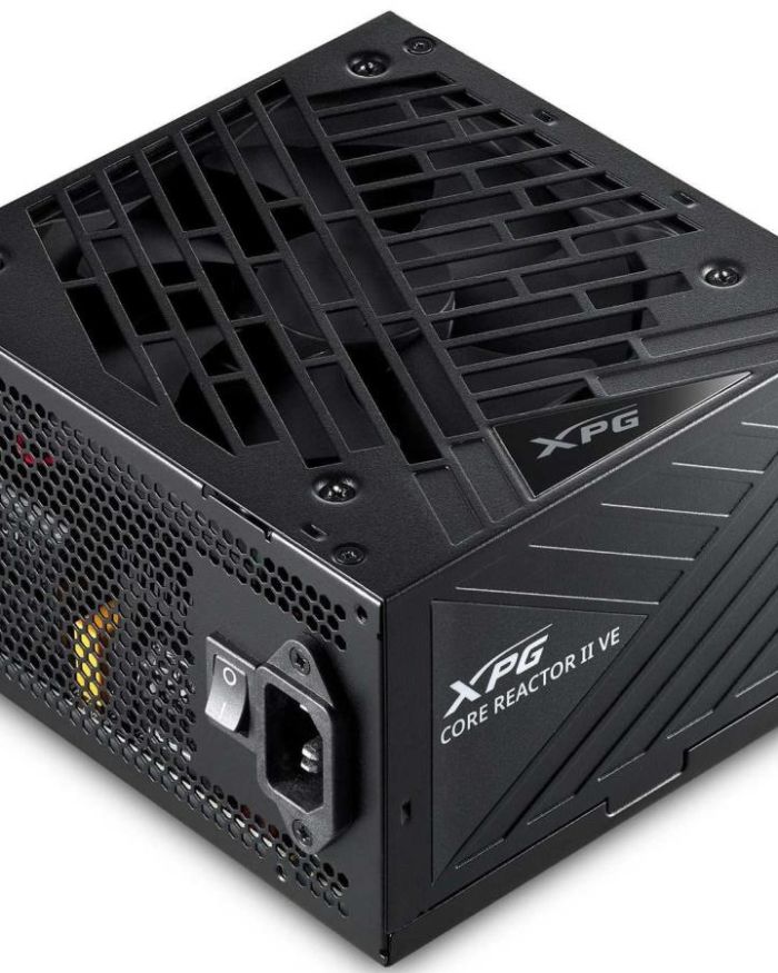 Power Supply|ADATA|CORE REACTOR II VE|750 Watts|Efficiency 80 PLUS GOLD|PFC Active|MTBF 100000 hours|COREREACTORIIVE750G-BKCEU