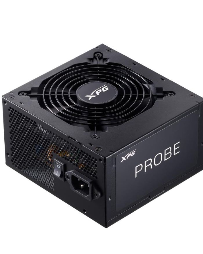 Power Supply|ADATA|PROBE BRONZE Power Supply|600 Watts|Efficiency 80 PLUS BRONZE|PFC Active|MTBF 100000 hours|PROBE600B-BKCEU