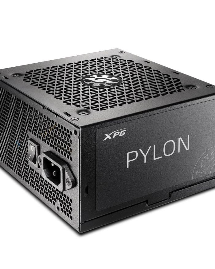 Power Supply|ADATA|PYLON Power Supply Unit|550 Watts|Efficiency 80 PLUS BRONZE|PYLON550B-BKCEU