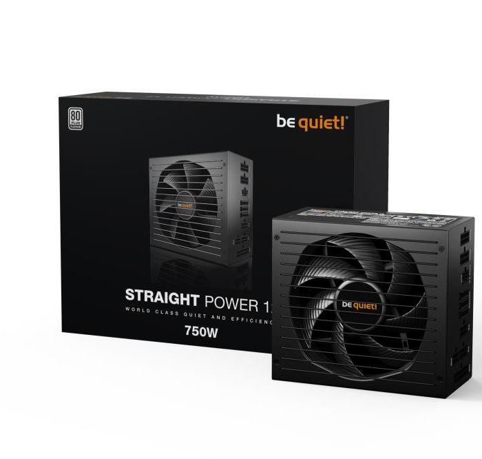 Power Supply|BE QUIET|750 Watts|Peak Power 820 Watts|Efficiency 80 PLUS PLATINIUM|PFC Active|MTBF 100000 hours|BN336