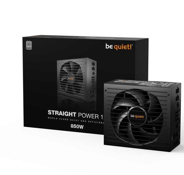 Power Supply|BE QUIET|STRAIGHT POWER 12 850W|850 Watts|Peak Power 920 Watts|Efficiency 80 PLUS PLATINIUM|PFC Active|MTBF 10000 hours|BN337