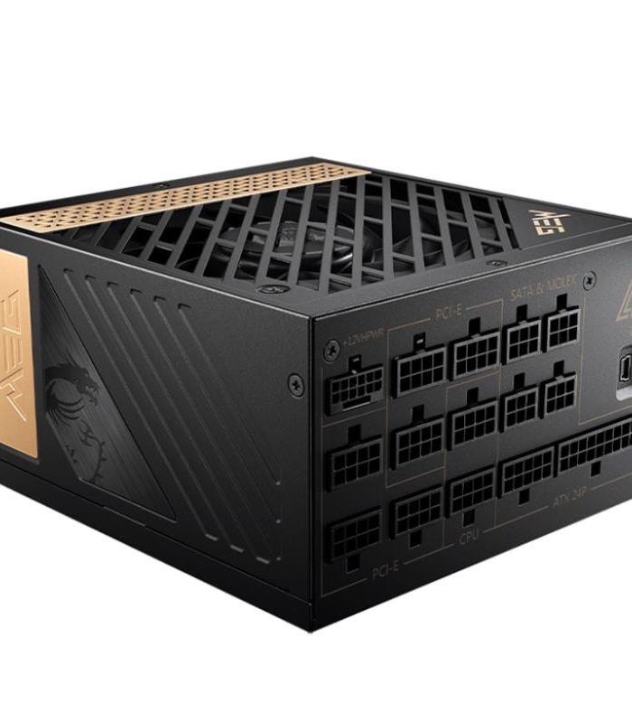 Power Supply|MSI|1300 Watts|Efficiency 80 PLUS PLATINIUM|PFC Active|MEGAI1300PPCIE5