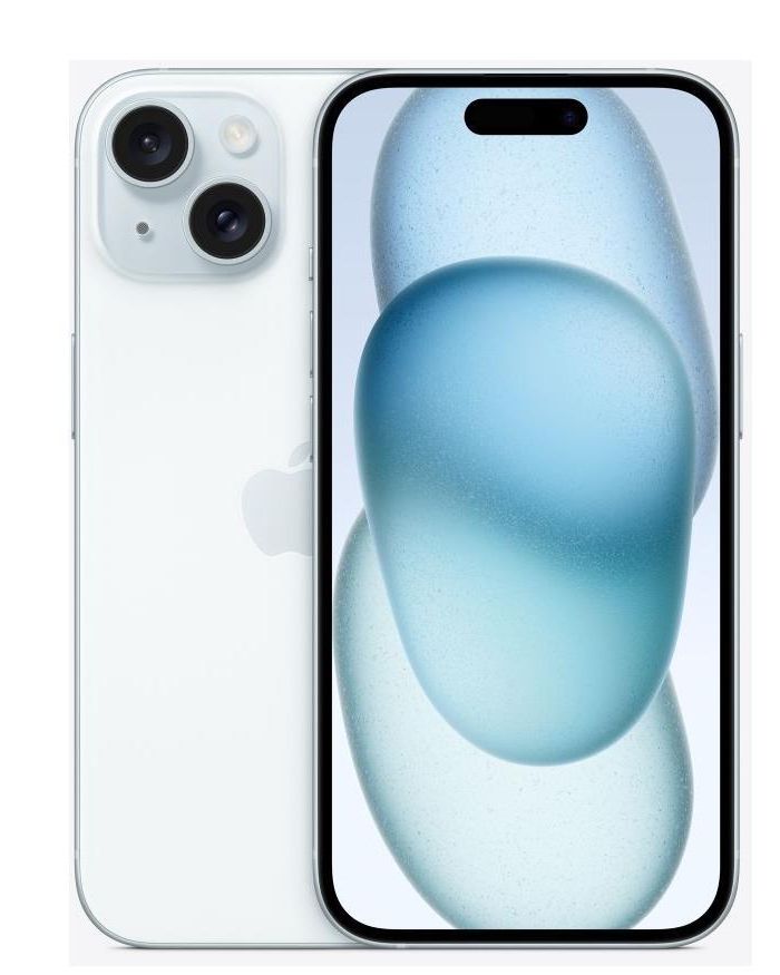 REFURB. PHONE IPHONE 15/128GB BLUE A GRADE RED