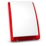 SIREN OUTDOOR W/BATTERY RED/SP-4006 R SATEL