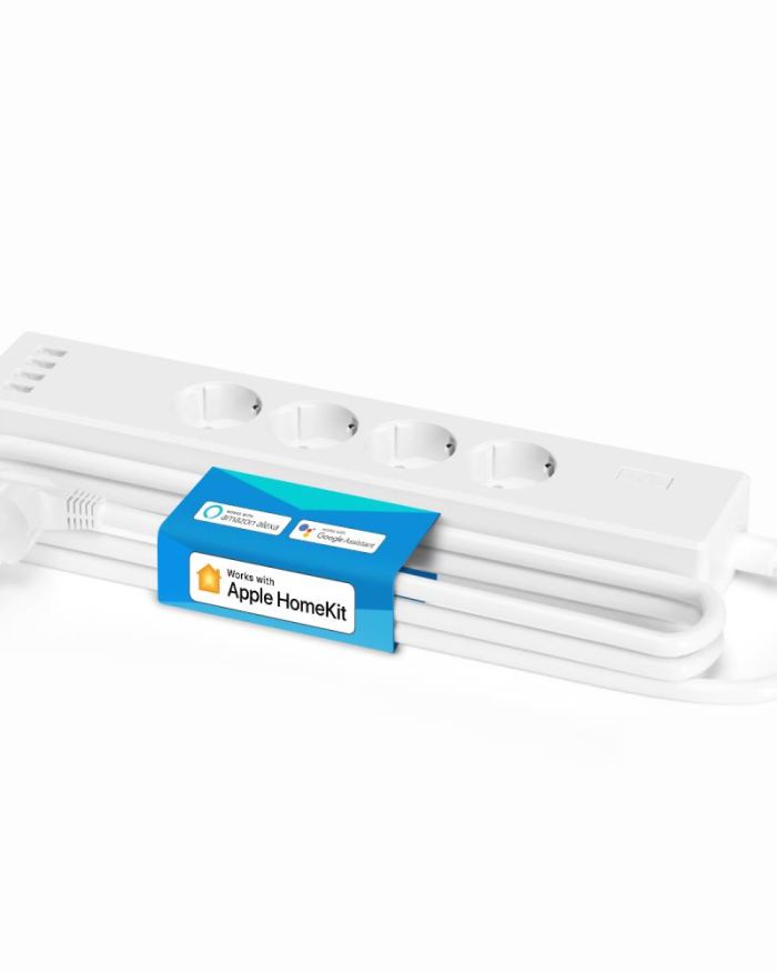 SMART HOME POWER STRIP WRL EU/4AC + 4USB MSS425FHK MEROSS