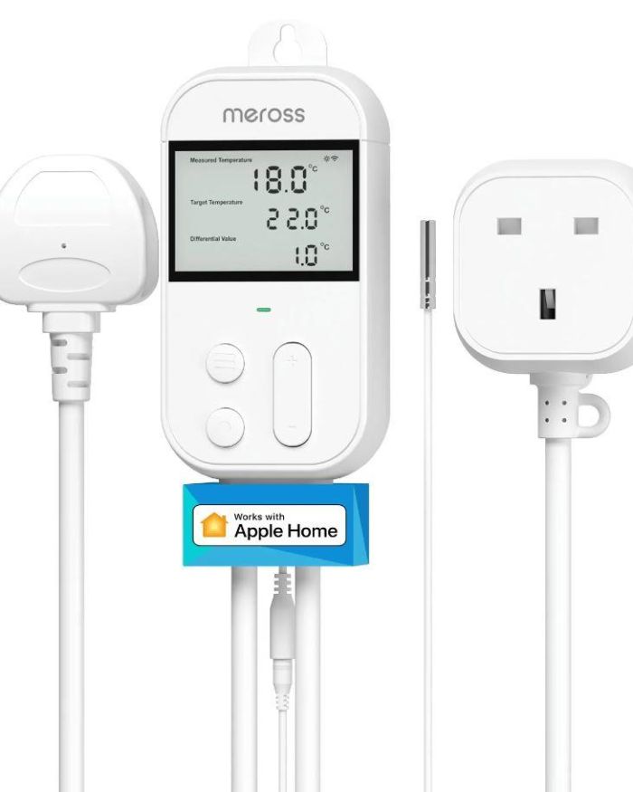 SMART HOME WI-FI THERMOSTAT/HEAT.&COOLING MTS200BHK MEROSS